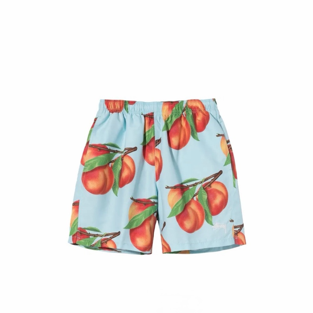 Stussy Peaches Print Swim Water Shorts Size S